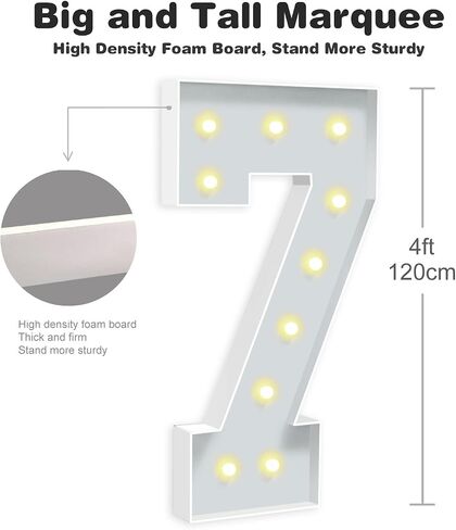 3FT Marquee Light Up Numbers, Mosaic Numbers for Balloons for 1st 16st 18st 21st Birthday Party Decorations,Anniversary Party Decor, Large Cardboard Balloon Frame Number 1, Pre-Cut Foam Board Kit in Saudi Arabia