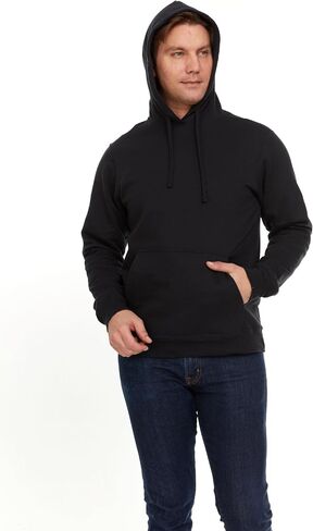 BILLIONHATS 3 Pack Mens Hoodie Sweatshirts, Cotton Blend, Bulk Adults Hoodies Sweatshirt in Saudi Arabia