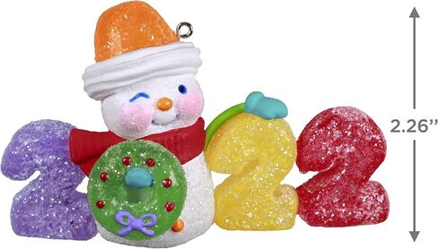Hallmark Keepsake Christmas Ornament 2024, Sweet Decade 2024, Snowman Collectors Gifts in Saudi Arabia