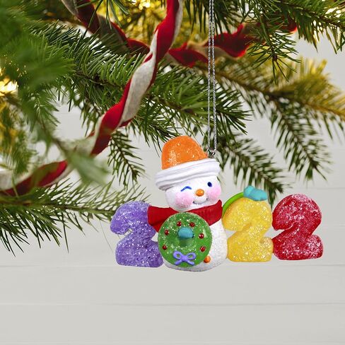 Hallmark Keepsake Christmas Ornament 2024, Sweet Decade 2024, Snowman Collectors Gifts in Saudi Arabia