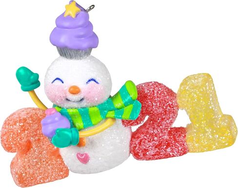 Hallmark Keepsake Christmas Ornament 2024, Sweet Decade 2024, Snowman Collectors Gifts in Saudi Arabia