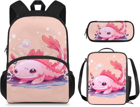 Bunny Bacpack for Girls Kids Backpack with Lunch Box and Cute Pencil Pouch 3PCS Set 15 Inch Book Bag with Large Front Pocket Lightweight School Bag for Elementary Girls Ideal Gifts in Saudi Arabia