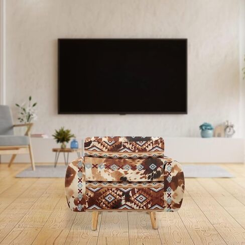 AFPANQZ Brown Cow Print Furniture Protector Cover for Home Office Hotel Decortion Protector Covers for Sofa Long Chair Soft Sofa Slip Covers Seater Brown in Saudi Arabia