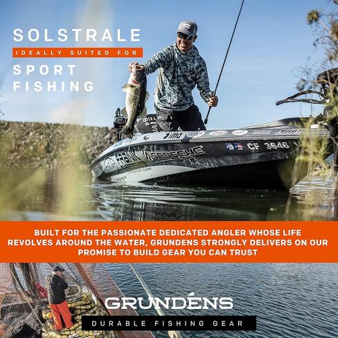 هودي الصيد Solstrale للرجال من Grundens | ملاءمة نشطة، حماية من الشمس in Kuwait