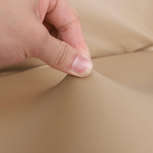 Stool Covers Round, Waterproof Replacement Removable PU Stretch Slipcover with Elastic Bands for 12-15 Inch Bar Stool, 2 Pack (gray) in Kuwait