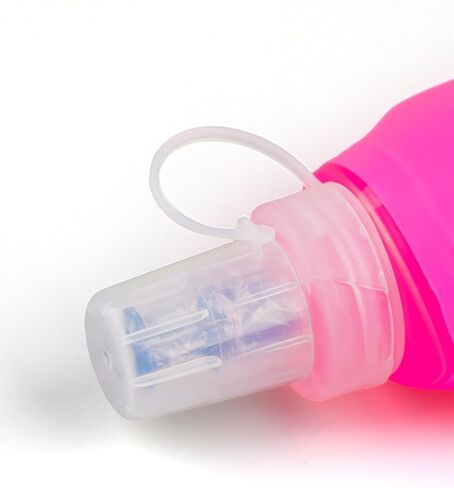 TPU Soft Flask Lightweight Portable Resable Water Bottle,BPA Free Collapsible Flask for Hydration Pack in Running Hiking Cycling and Marathon(500ml-2 Packs) in Saudi Arabia