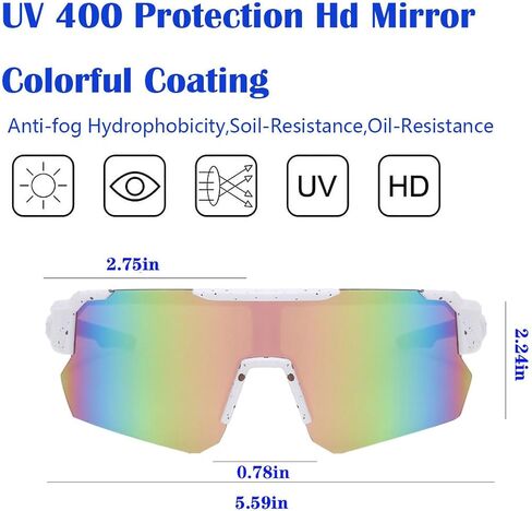 Youth Baseball Sunglasses Sports Running UV400 Polarized Glasses Youth Kids For Boys Girls 8-12 Cycling Softball Golf Skiing in Saudi Arabia