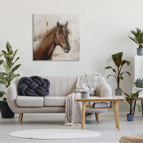 Stupell Industries Modern Stallion Painting Canvas Wall Art, Design by Liz Jardine in Saudi Arabia