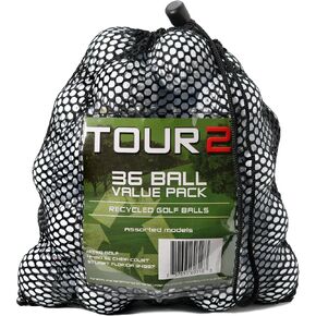 Titleist C Grade Recycled Golf Balls in Mesh Bag (Value Pack of 36)