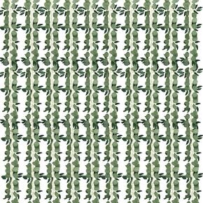 CEWOR 10pcs 6ft Faux Eucalyptus Garland with Willow Leaves, Fake Greenery Garland with Silver Dollar Eucalyptus for Mantle Wedding Table Runner Party Decoration