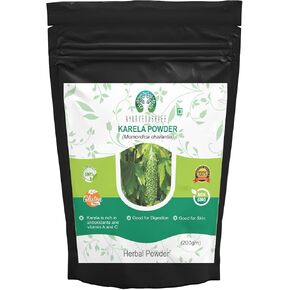 Bitter Melon Powder 200 Gm I Momordica Charantia/Karela Fruit Powder I Ayurvedic herb I Support Liver Function I Herbal Supplement I Supports Skin and Stomach