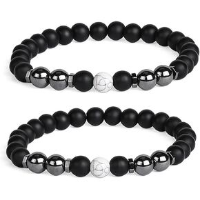 Black Obsidian Anklet - Anti Obsidian Bracelet for Women Men