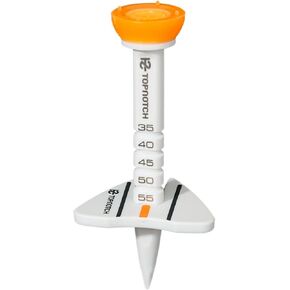 TopNotchGolf Premium Golf Tees – Height Adjustable Golf Tees, Pack of 1, Accurate Aiming with Great Consistency, Patent Pending