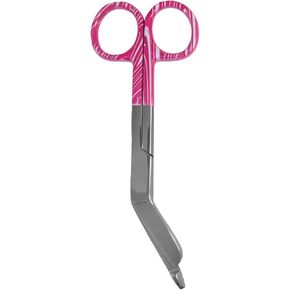 Prestige Medical 5.5 Inch Colormate Lister Bandage Scissor, Candy Swirls Purple
