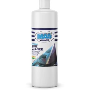 MA5x Eco-marine Boat Bilge Cleaner | Heavy Duty Degreaser for Motor Cabins and Boat Bilge Surfaces | Fresh Citrus Aroma Clean Scent | 32oz Bottle | Pack of 2