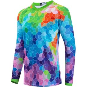 Women Motocycle Shirt Long Sleeve Off-Road Mountain Cycling Bike Jersey Breathable