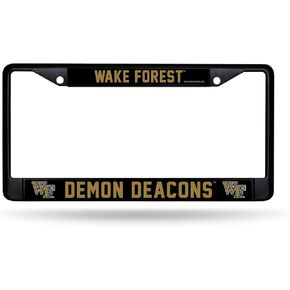 Rico Industries NCAA Unisex-Adult Standard Chrome License Plate Frame