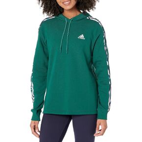 adidas Women's Vibrant Printed 3-Stripes Hoodie