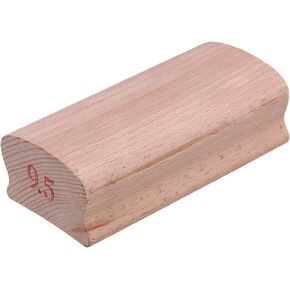 Yibuy 9.5# Wood Radius Sanding Blocks for Guitar Bass Fret Leveling Fingerboard Luthier Tool