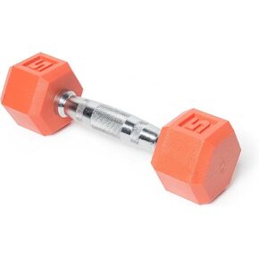 CAP Barbell Color Coated Hex Dumbbell Weights with Contoured Chrome Handle in Saudi Arabia