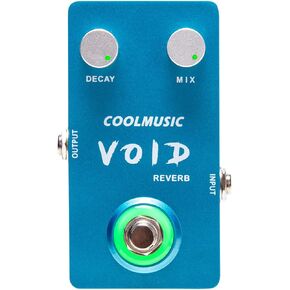COOLMUSIC C-RV01 Reverb Guitar Effect Pedal Aluminium alloy case