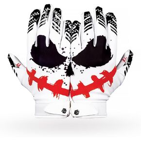 Eternity Gears Jester Football Gloves - Tacky Grip Adult & Youth Size