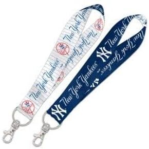 WinCraft MLB New York Yankees 47507011 Lanyard Key Strap, 1"