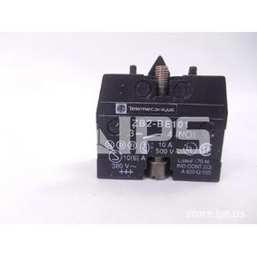 Schneider Electric SQDZB2BE101 SQ D ZB2BE101 for DISC ZB2 STYLE-1NO, Black
