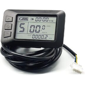 Ebike LCD Display Meter KT-LCD7U 24V 36V 48V 52V Electric Bike Conversion Kit Display for KT Controller