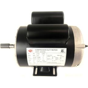3.7 HP 3450 RPM, 56 Frame, 230V, 17.2Amp, 5/8" Shaft, Single Phase NEMA Air Compressor Motor - EM-04