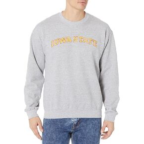 NCAA Iowa State Cyclones 50/50 Blended 8-Ounce Vintage Arch Crewneck Sweatshirt