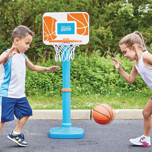 Kidoozie EZ-Adjust T-Ball Set - Height-Adjustable T-Ball Set for Kids - Soft Foam Bat and 3 Tee Balls Included, Medium in Saudi Arabia