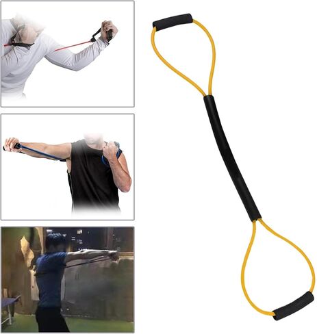 Vaveren Sports Resistance Bands Tension Rope with Comfort Handles Thai caseing Thai MMA Pull Rope Agility Training for Shadow Boxing Indoor Arm Gym in Kuwait