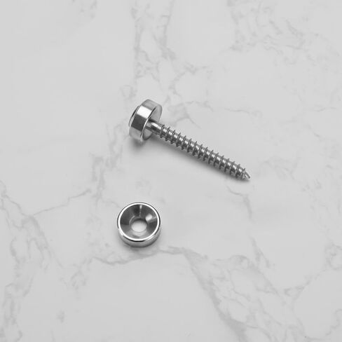 8 Sets Electric Guitar Bass Neck Mounting Screws 44.5x 4.5mm Metal Ferrule Bolt Joint Bushings Bolts for Electric Acoustic Guitar Bass, Black in Saudi Arabia