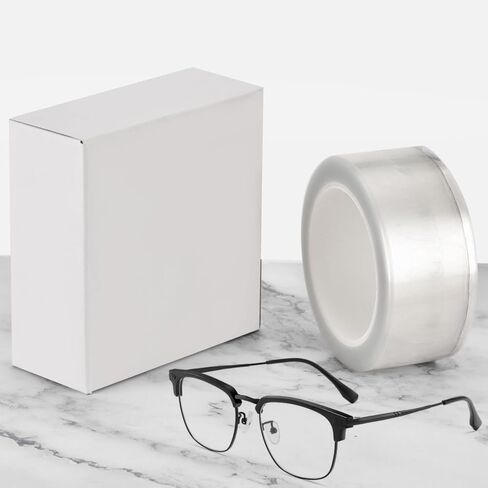WINDIR Optical Lens Edging Blocking Pads, 1000Pcs Eyeglasses Anti Slip Adhesive Sticker Tape Processing Polishing for Glasses Auto Edger Accessories (Black pads, 0.87x1 inch) in Saudi Arabia