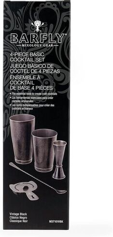 Barfly M37101 Basics Cocktail Set, 5-Piece, Stainless Steel in Saudi Arabia