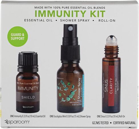 مجموعة الزيوت العطرية النقية 100% من سباروم؛ مثالية للعلاج بالروائح العطرية والناشرات وأجهزة الترطيب والعناية المنزلية، مجموعة هدايا مكونة من 8 قطع in Kuwait