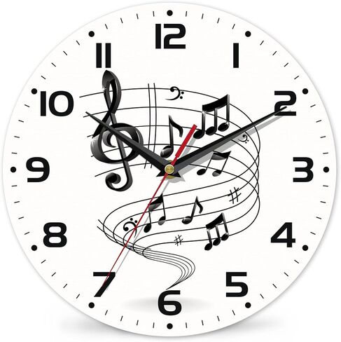 Wall Clock, Vintage Rose and Butterfly Wall Clock, Contemporary Home Decor Easy to Read Wall Clock for Living Room, Bedroom, Bathroom and Kitchen, 10 Inch in Saudi Arabia
