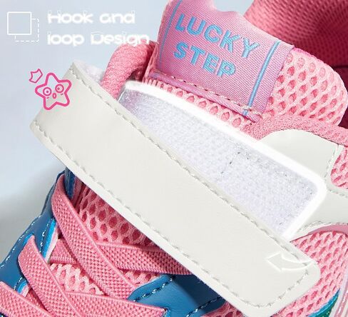 LUCKY STEP Kids Tennis Running Shoes for Children Athletic Sports Gym Lightweight Casual Walking Wide Shoes Toddler School Sneakers in Kuwait