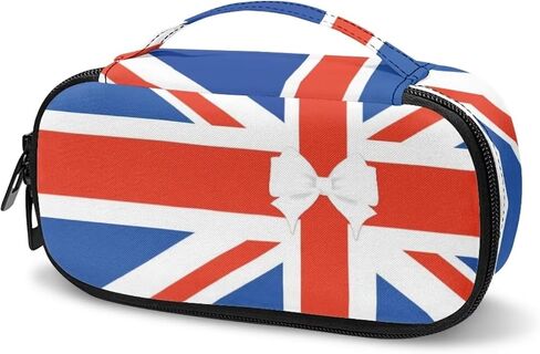 Patriotic American Flag Diabetic Supplies Travel Case,Portable Storage Bag,Insulin Pen and Medication Carrying Case for Glucose Meters, Insulin Pen, Test Strips, Lancets, Syringe, Needles in Saudi Arabia
