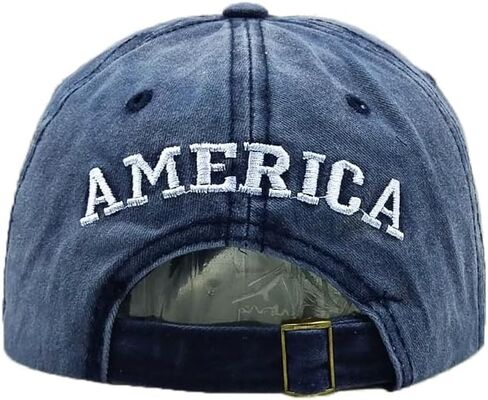 American Flag Baseball Caps Embroiderred USA Flag Patriotic Dad Hat Adjustable Trucker Hats for Men Women in Saudi Arabia