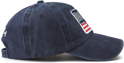 American Flag Baseball Caps Embroiderred USA Flag Patriotic Dad Hat Adjustable Trucker Hats for Men Women in Saudi Arabia