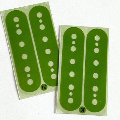Pickup Stickers for Humbucker // DiMarzio DP100 F-Spaced - Blue in Saudi Arabia