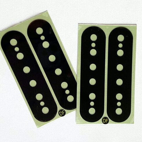 Pickup Stickers for Humbucker // DiMarzio DP100 F-Spaced - Blue in Saudi Arabia