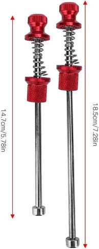 DURABLE ALUMINUM ALLOY ROAD BIKE ANTI THEFT QUICK RELEASE SKEWERS FOR SECURE WHEEL LOCKING - SUITABLE FOR ROAD BIKE, MOUNTAIN BIKE, AND FOLDING BIKE in Saudi Arabia