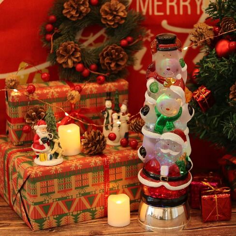 Eldnacele Halloween Pumpkin Light Snow Globe Lighted Lamp with 6H Timer, Battery Operated Spinning Water Glittering Swirling Tornado Lights Tabletop Halloween Decoration Celebration Parties in Saudi Arabia