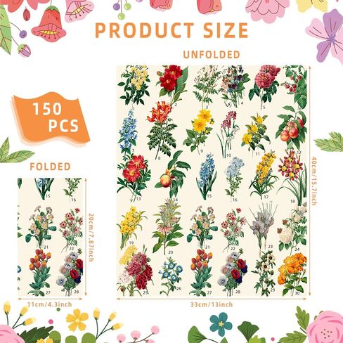 150 قطعة من المناديل الورقية، مناديل ورقية للاستعمال مرة واحدة مع ألوان مائية زهرية عتيقة، مناشف يد ورق زخرفي للحمام والمطبخ وحفلات أعياد الميلاد والذكرى السنوية للزفاف in Kuwait