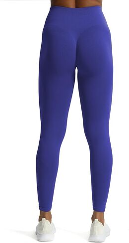 Aoxjox Workout Seamless Leggings for Women High Waisted Fitness Yoga Contour Sculpt Pants 22" in Kuwait