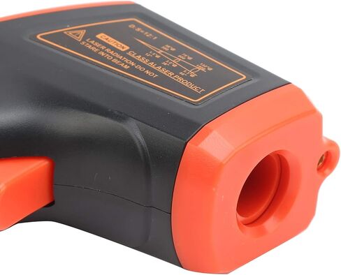 مسدس قياس درجة الحرارة، ميزان حرارة بالأشعة تحت الحمراء، ميزان حرارة صناعي، مع شاشة LCD GM320S لسطح أجزاء محرك أنابيب الماء الساخن (برتقالي)، موازين حرارة بالأشعة تحت الحمراء والليزر in Kuwait