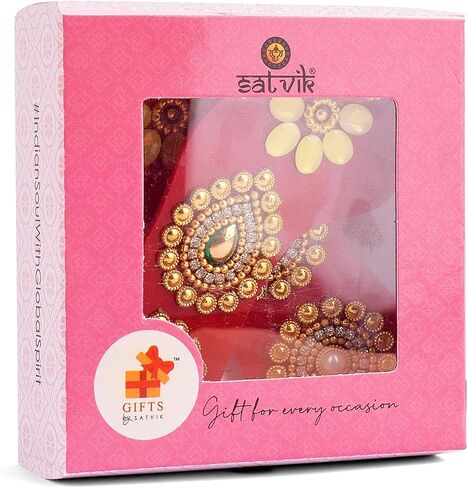مجموعة 3 قطع من ملصق SATVIK من الأكريليك Lakshmi MATA Charan Paduka مع ملصقات Swastik لتزيين الديوالي Mandir Office Wall Festival Pujan Aarti Home Floor Rangoli Kolam Shubh Labh in Saudi Arabia
